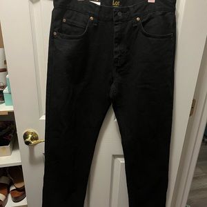 Black Lee Pants